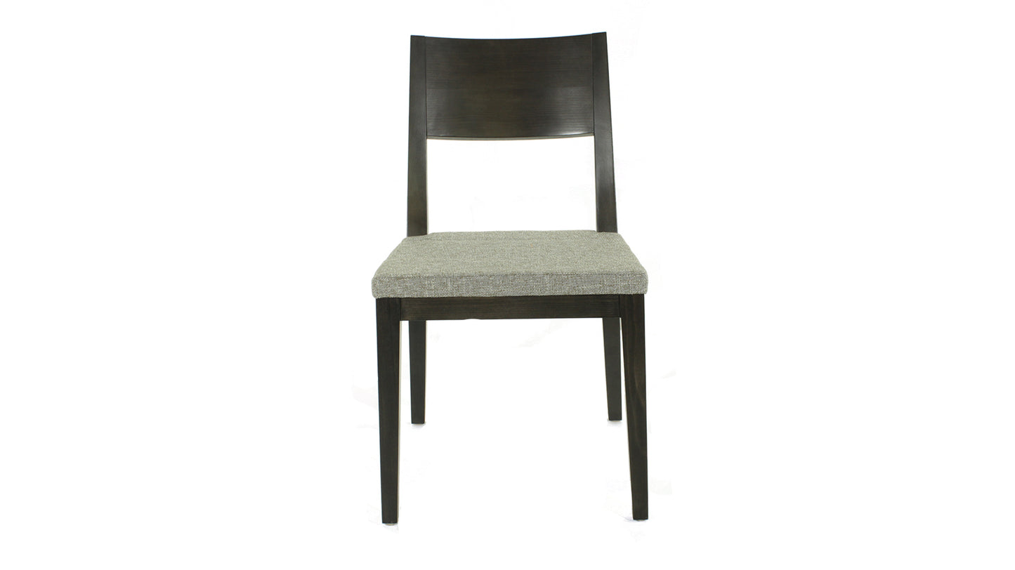the Saloom Harris dining room chair is available in Edmonton at McElherans Furniture + Design