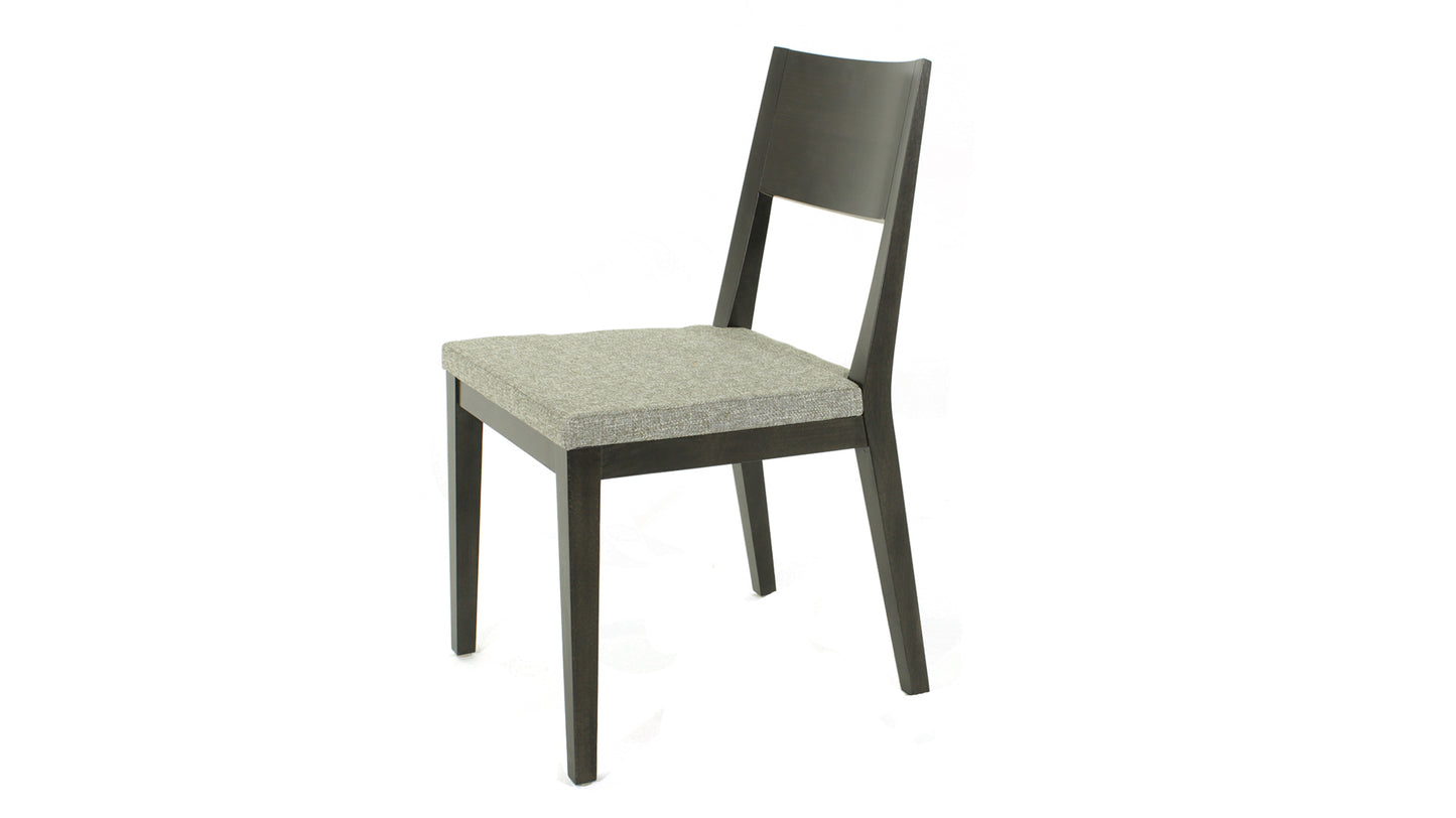 the Saloom Harris dining room chair is available in Edmonton at McElherans Furniture + Design