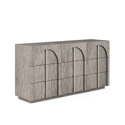 the Vault 4 piece bedroom package is available in Edmonton at McElherans Furniture + Design