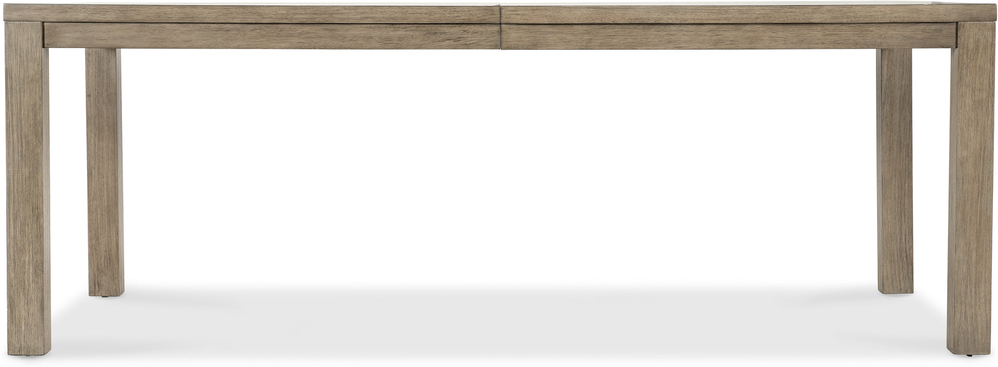 the Hooker Furniture Sonnet 6072-75200-85 dining room table is available in Edmonton at McElherans Furniture + Design