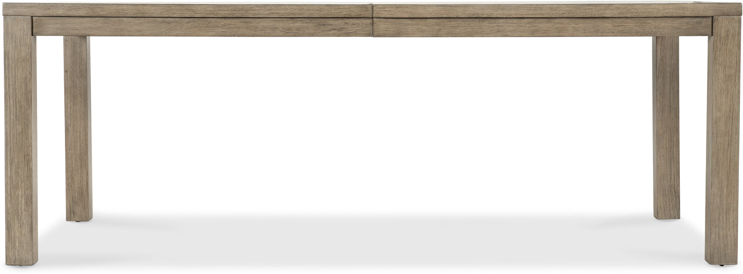 the Hooker Furniture Sonnet 6072-75200-85 dining room table is available in Edmonton at McElherans Furniture + Design