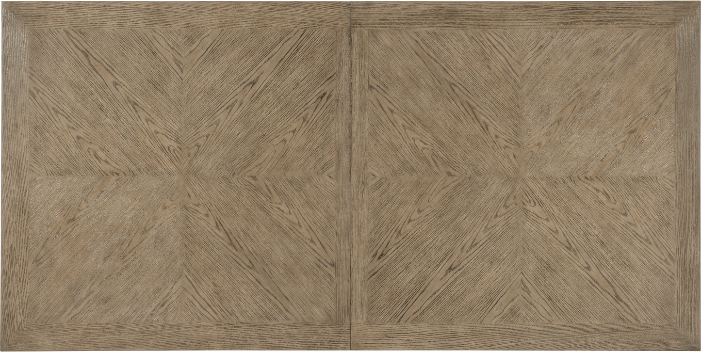 the Hooker Furniture Sonnet 6072-75200-85 dining room table is available in Edmonton at McElherans Furniture + Design