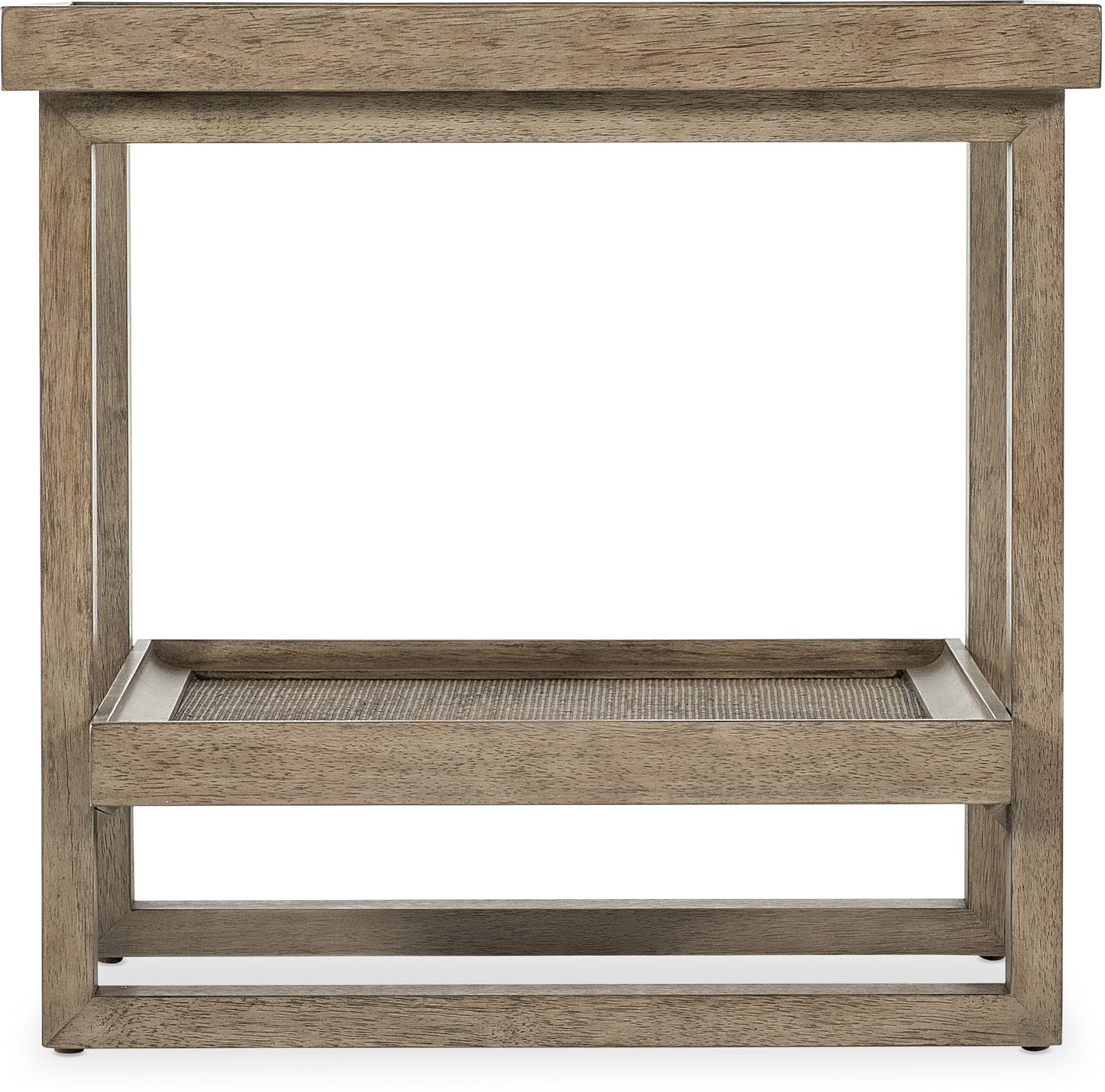 the Hooker Furniture Sonnet 6072-80113-85 living room occasional end table is available in Edmonton at McElherans Furniture + Design