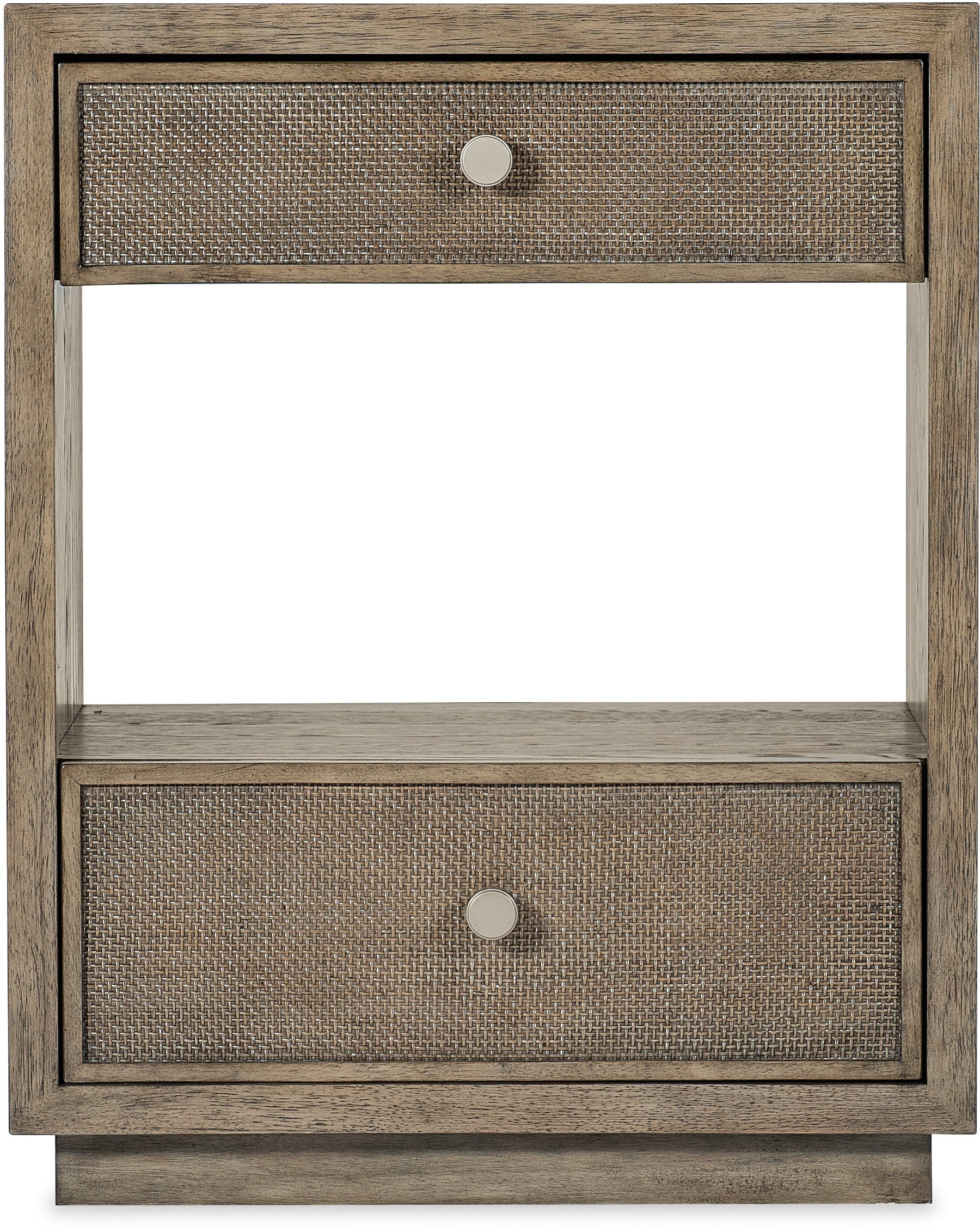 the Hooker Furniture Sonnet 6072-90116-85 bedroom night table is available in Edmonton at McElherans Furniture + Design