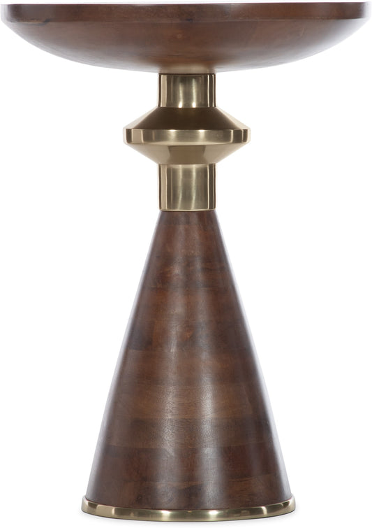 the Hooker Furniture Clair living room occasional end table is available in Edmonton at McElherans Furniture + Design