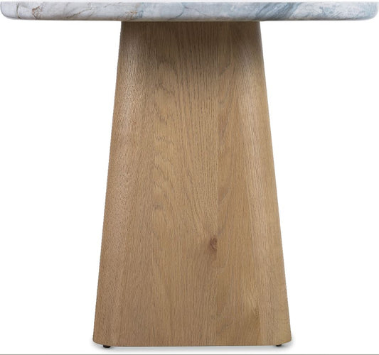 the Hooker Furniture Hudson living room occasional end table is available in Edmonton at McElherans Furniture + Design