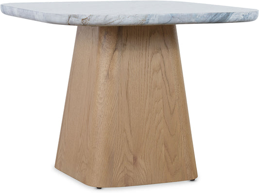 the Hooker Furniture Hudson living room occasional end table is available in Edmonton at McElherans Furniture + Design