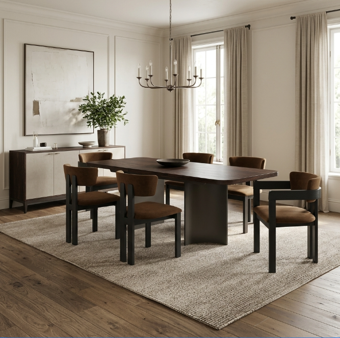 the Alf Italia Appia PJAP0615 dining room table is available in Edmonton at McElherans Furniture + Design