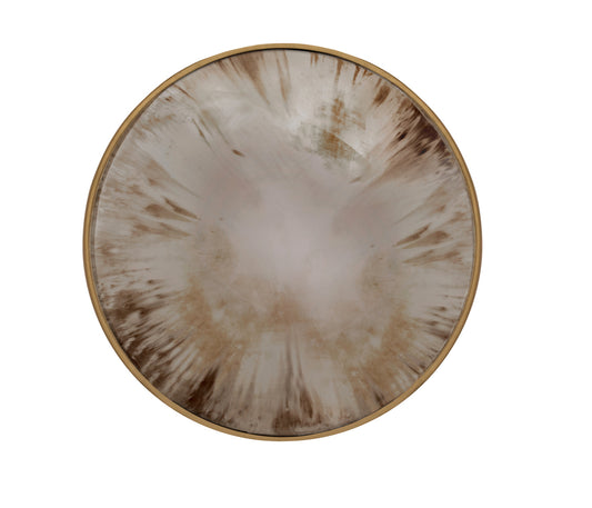 the Basset Mirror Hovland wall mirror is available in Edmonton at McElherans Furniture + Design