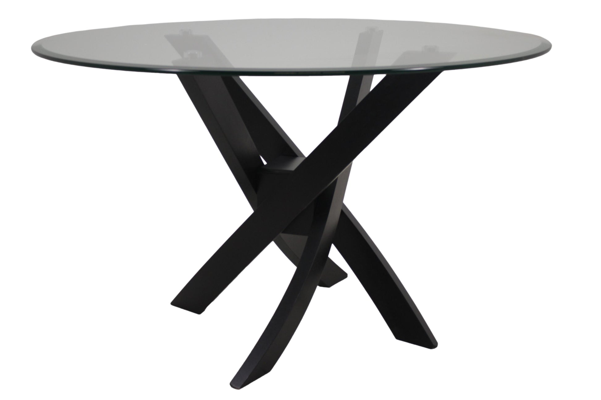 the Bermex TBRGL-100 dining room table is available in Edmonton at McElherans Furniture + Design