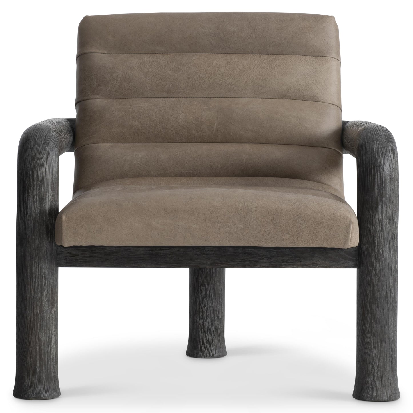 the Bernhardt Bowie 1013L living room leather chair is available in Edmonton at McElherans Furniture + Design