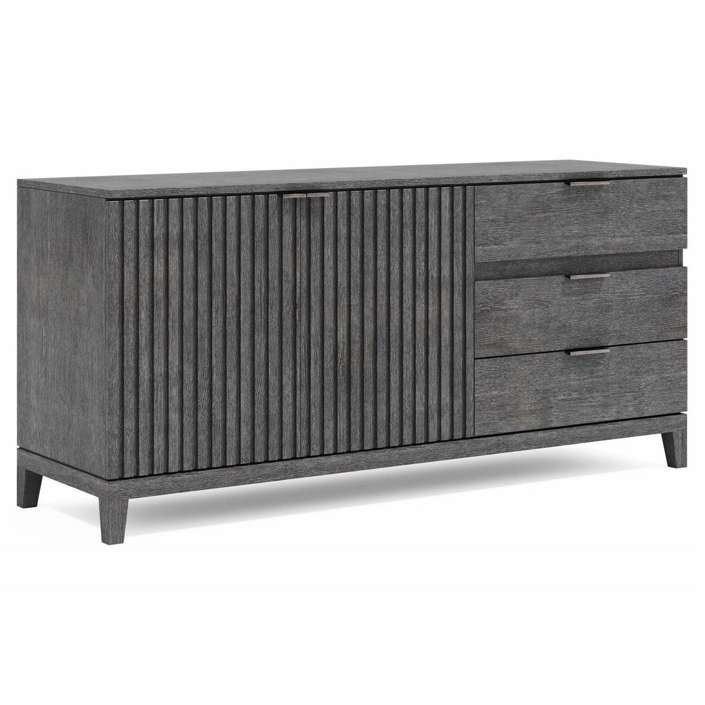 the Bernhardt Loft Menton 352-132 dining room buffet is available in Edmonton at McElherans Furniture + Design