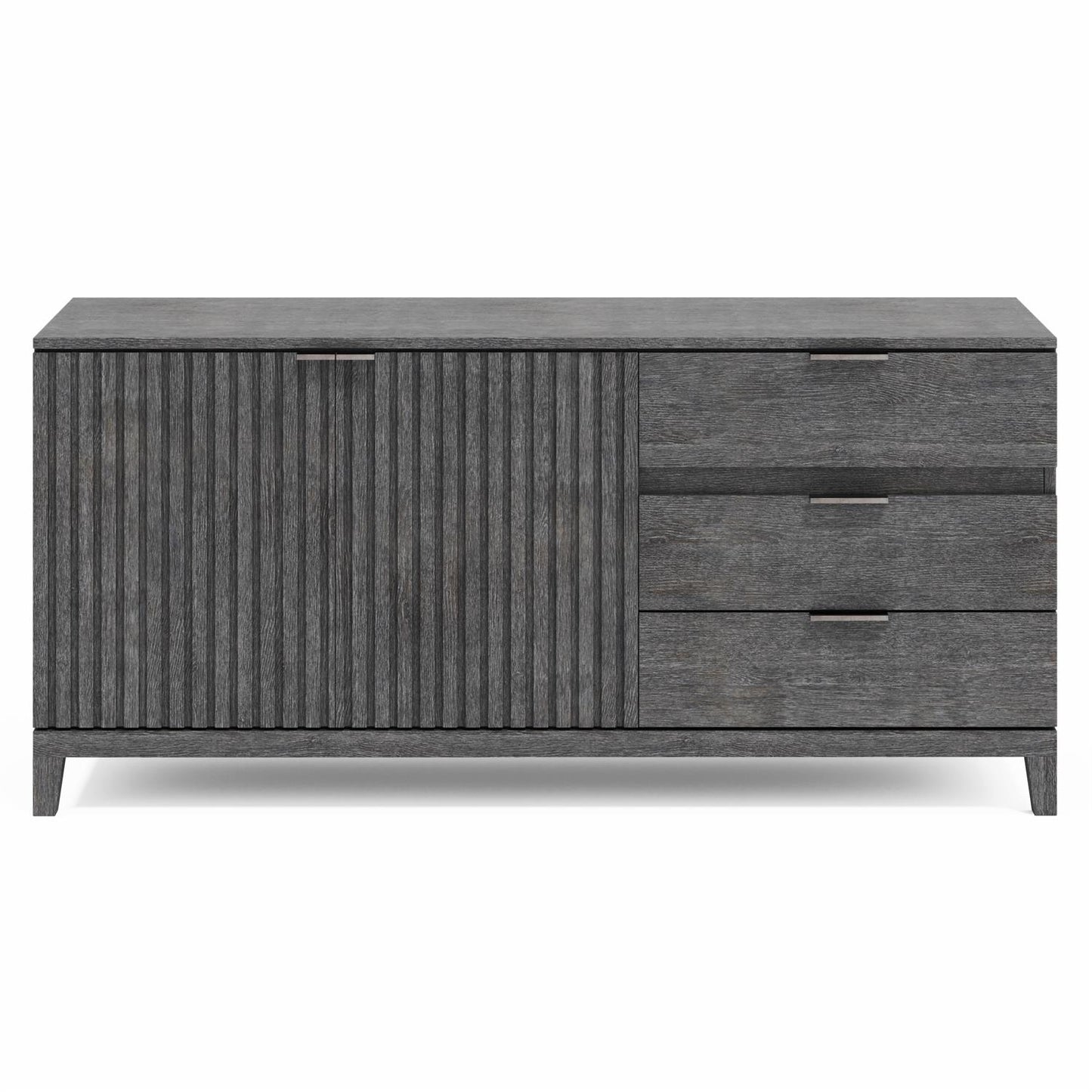 the Bernhardt Loft Menton 352-132 dining room buffet is available in Edmonton at McElherans Furniture + Design