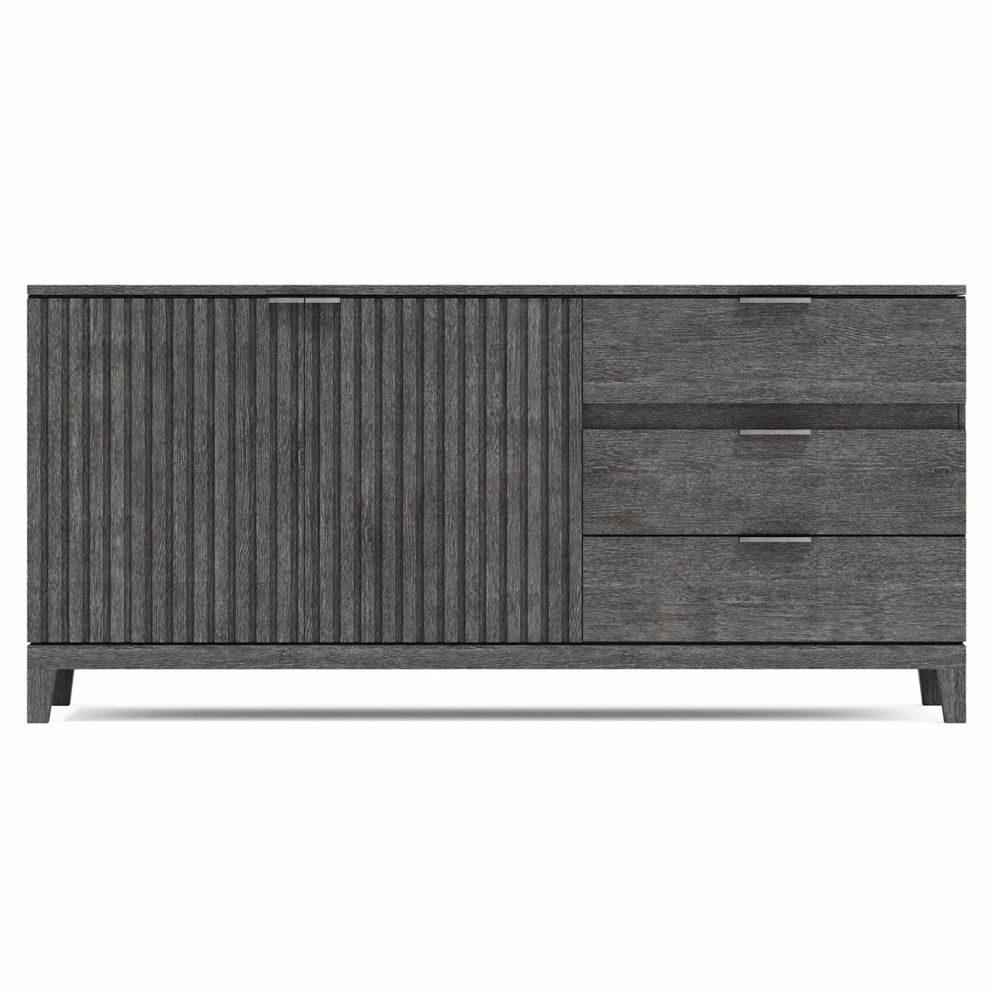 the Bernhardt Loft Menton 352-132 dining room buffet is available in Edmonton at McElherans Furniture + Design
