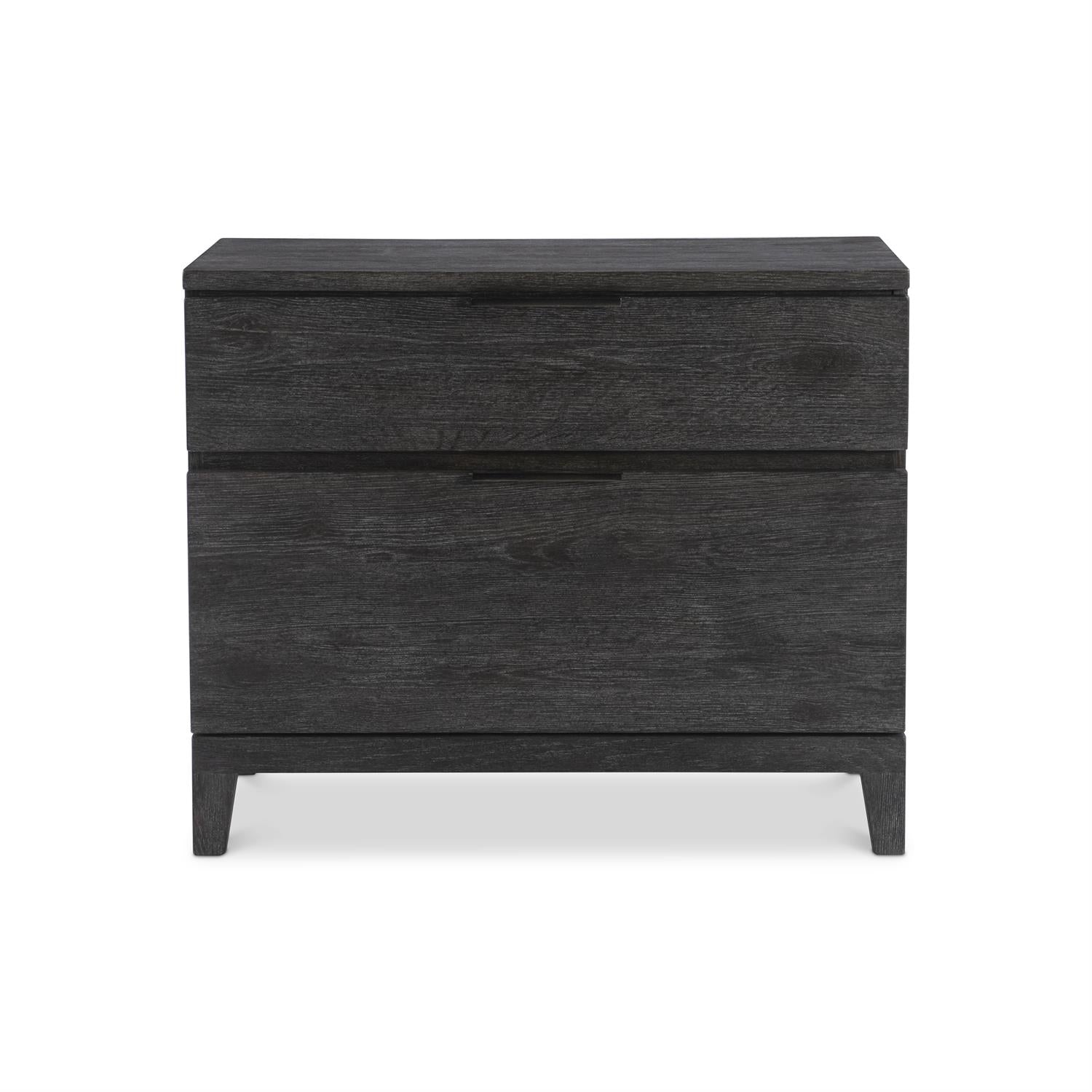 the Bernhardt Loft Menton 352-232 bedroom night table is available in Edmonton at McElherans Furniture + Design