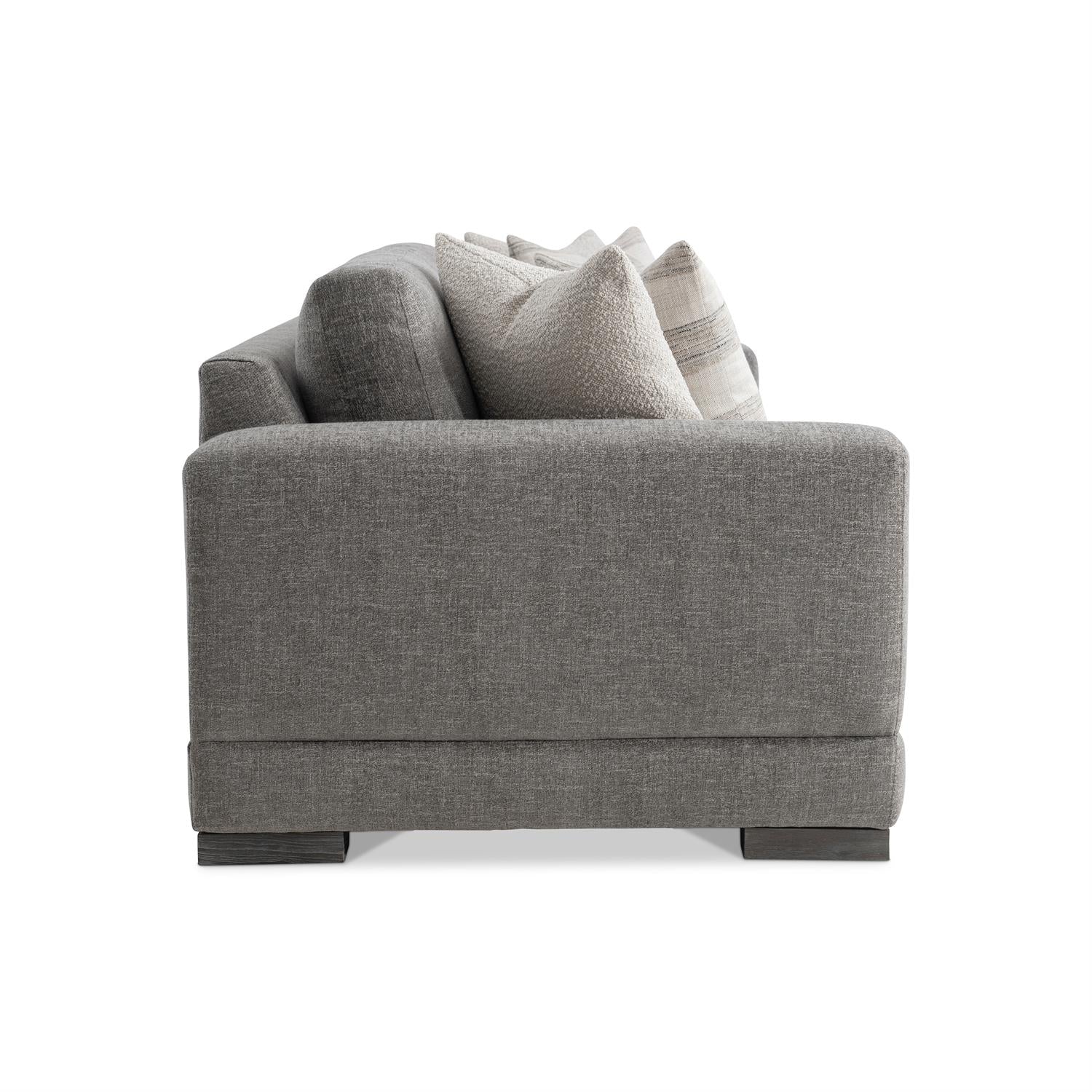 the Bernhardt Lars B1267A living room upholstered sofa is available in Edmonton at McElherans Furniture + Design