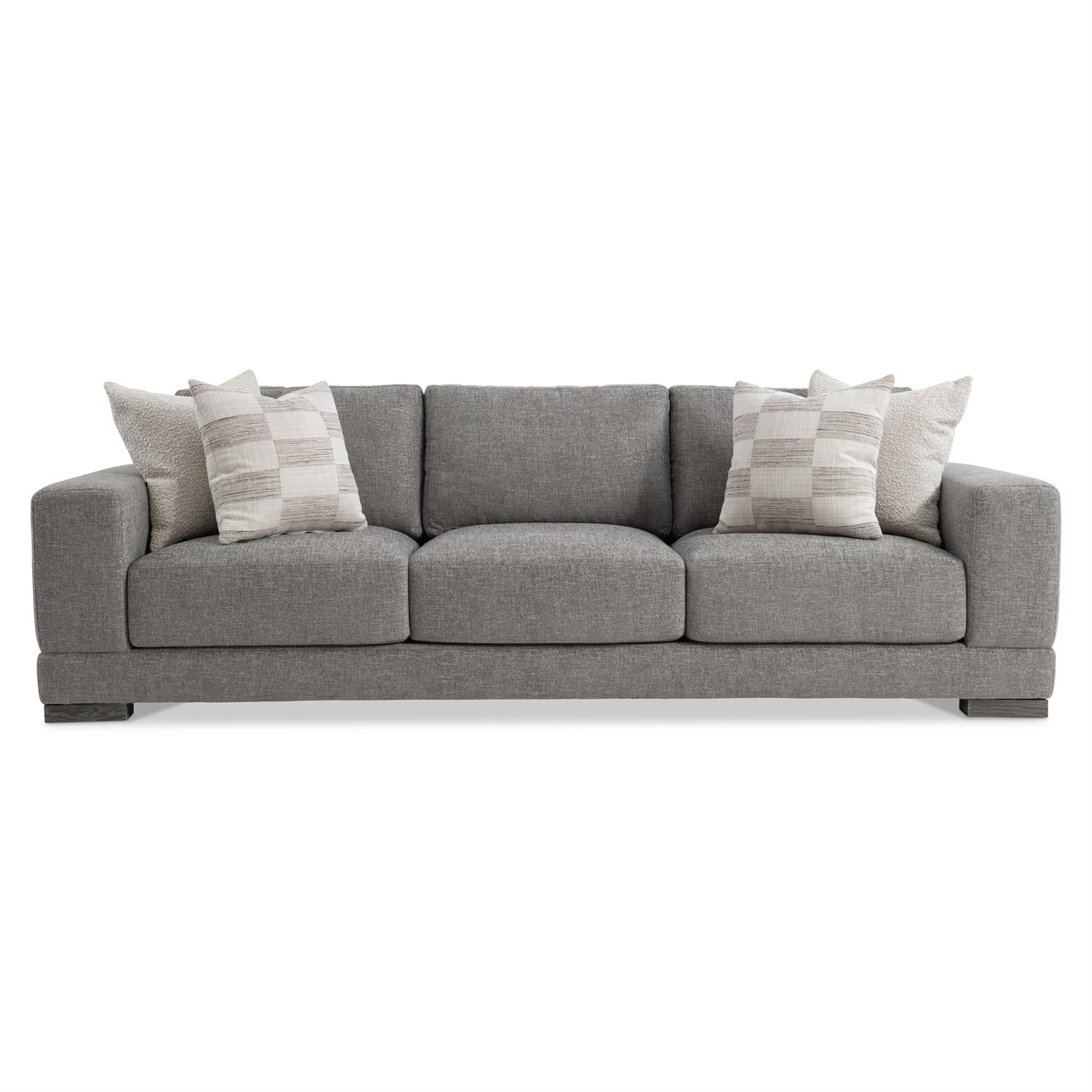 the Bernhardt Lars B1267A living room upholstered sofa is available in Edmonton at McElherans Furniture + Design