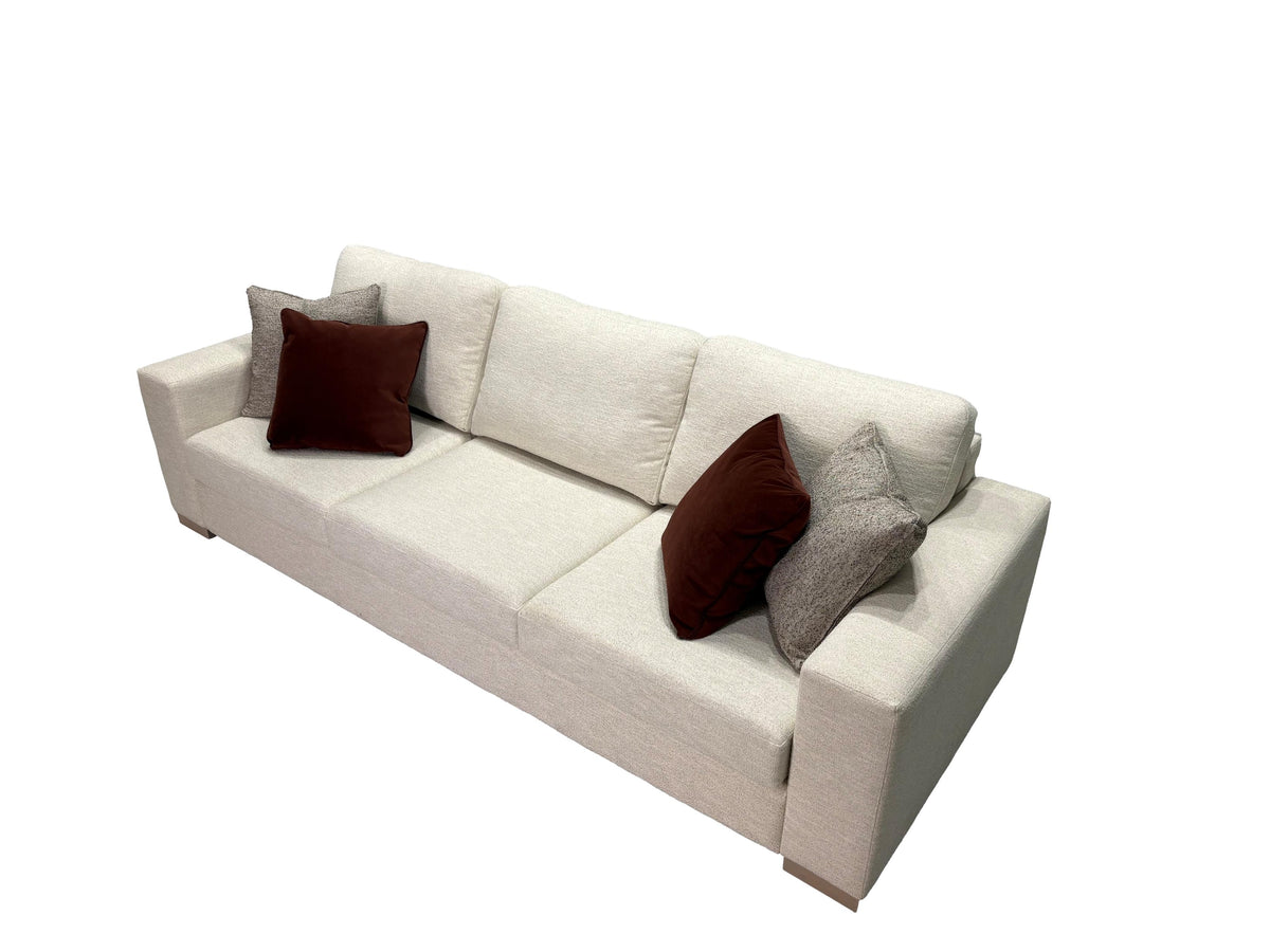 the Brentwood Tennyson living room upholstered sofa is available in Edmonton at McElherans Furniture + Design