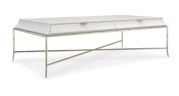 the Caracole Tea Time CLA-422-403 living room occasional coffee table is available in Edmonton at McElherans Furniture + Design