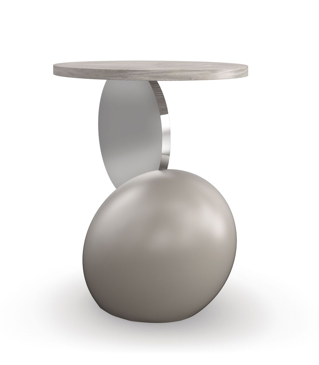 the Caracole Onyx KHC-022-414 living room occasional end table is available in Edmonton at McElherans Furniture + Design
