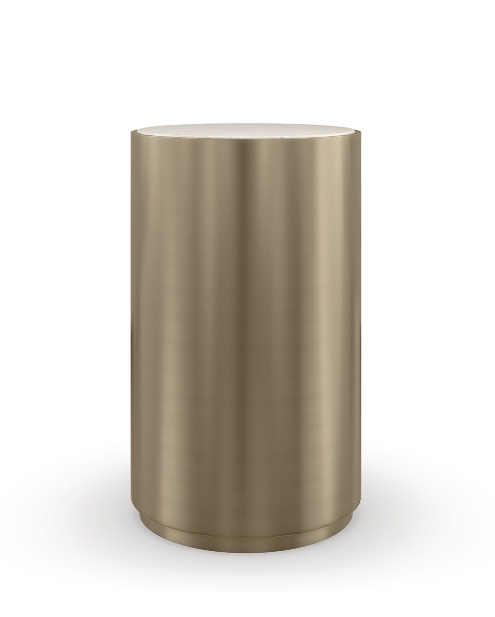 the Caracole Contrast M141-022-422 living room occasional end table is available in Edmonton at McElherans Furniture + Design
