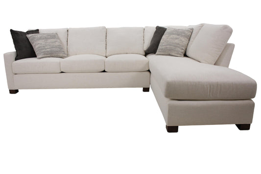 the Century Cornerstone 7600-94/42 living room upholstered sectional is available in Edmonton at McElherans Furniture + Design