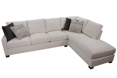 the Century Furniture Cornerstone transitional 7600-94/42 living room upholstered sectional is available in Edmonton at McElherans Furniture + Design