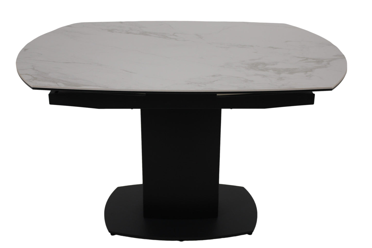 the Colibri 5 piece dining package is available in Edmonton at McElherans Furniture + Design
