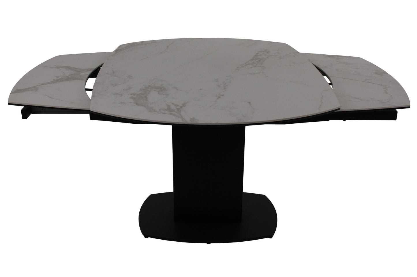 the Colibri 5 piece dining package is available in Edmonton at McElherans Furniture + Design