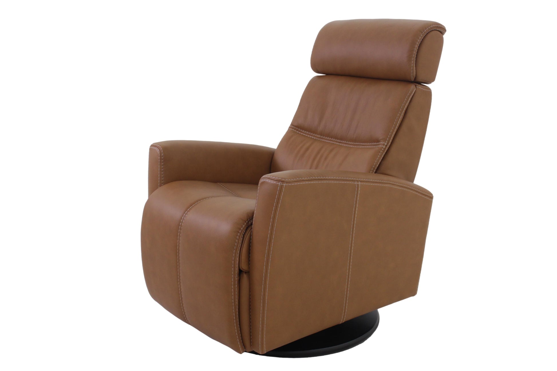 the Fjords Milan Large living room reclining chair is available in Edmonton at McElherans Furniture + Design