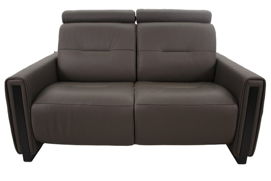 the Fjords Monte Carlo living room reclining loveseat is available in Edmonton at McElherans Furniture + Design
