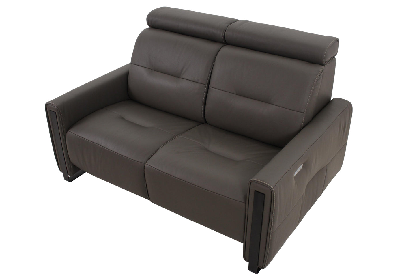 the Fjords Monte Carlo living room reclining loveseat is available in Edmonton at McElherans Furniture + Design