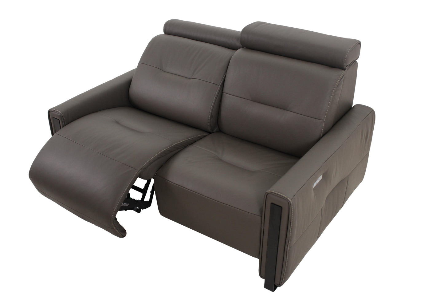 the Fjords Monte Carlo living room reclining loveseat is available in Edmonton at McElherans Furniture + Design