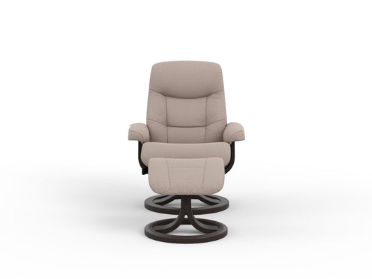 the Fjords Muldal Large living room reclining chair is available in Edmonton at McElherans Furniture + Design