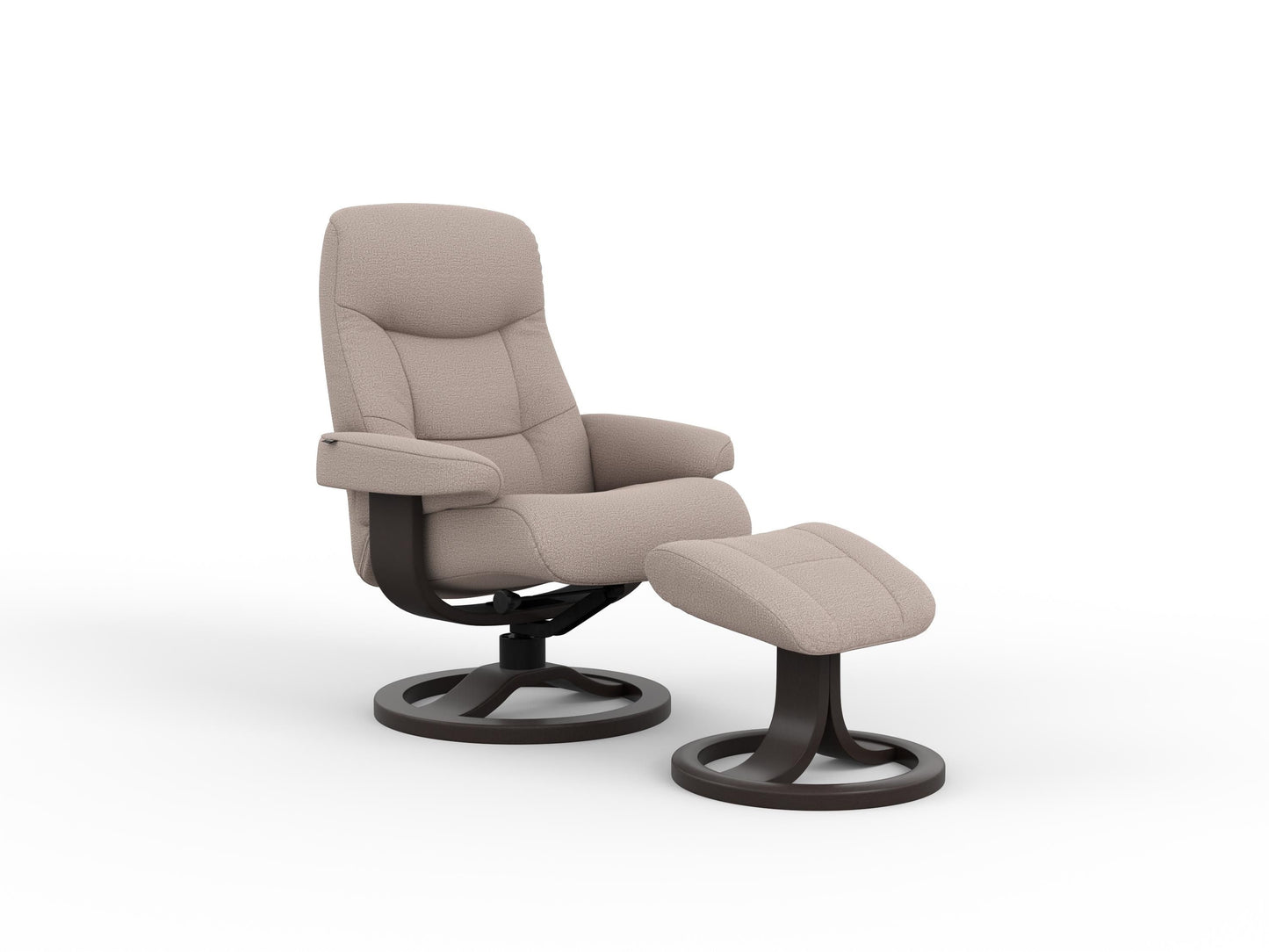 the Fjords Muldal Small living room reclining chair is available in Edmonton at McElherans Furniture + Design