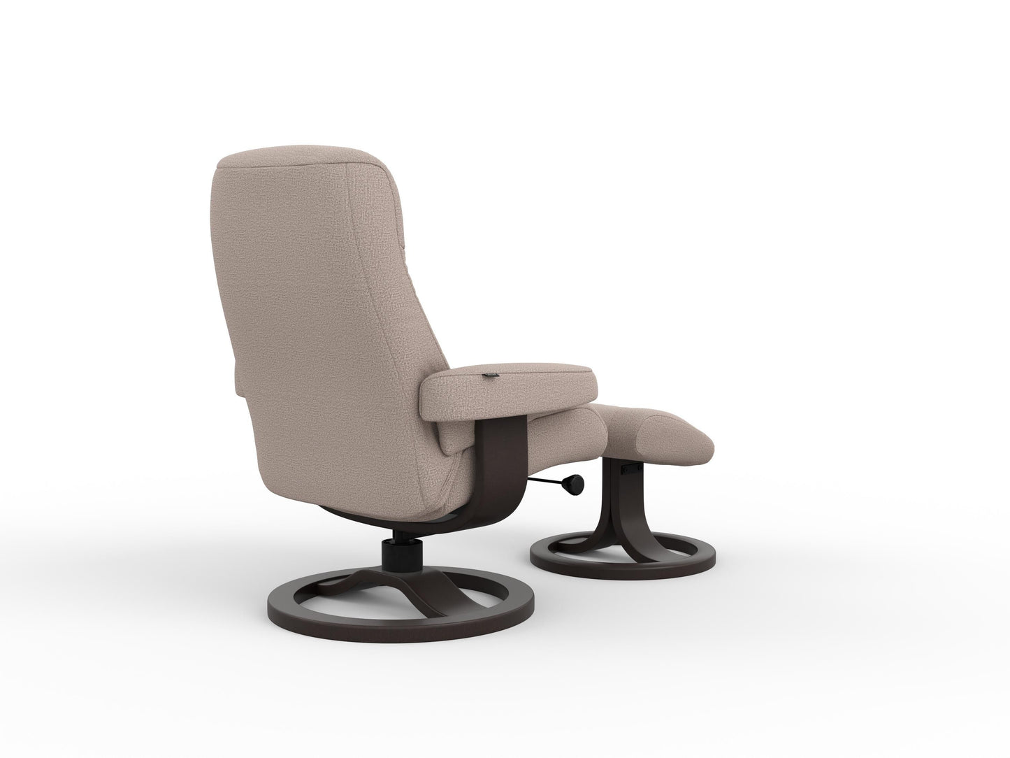 the Fjords Muldal Small living room reclining chair is available in Edmonton at McElherans Furniture + Design