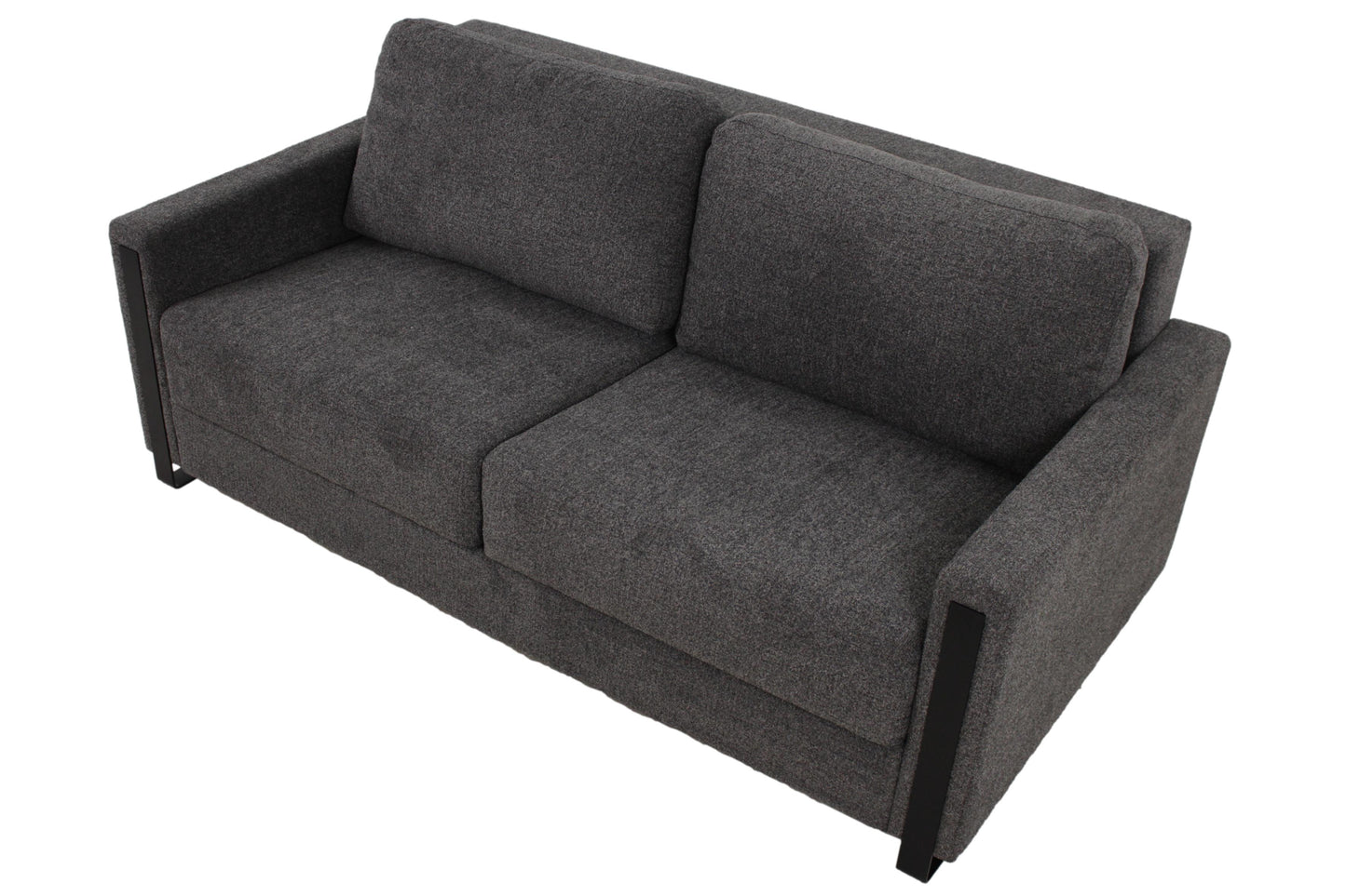 the Fjords Mia NordicRest 222003 living room upholstered sleep sofa is available in Edmonton at McElherans Furniture + Design