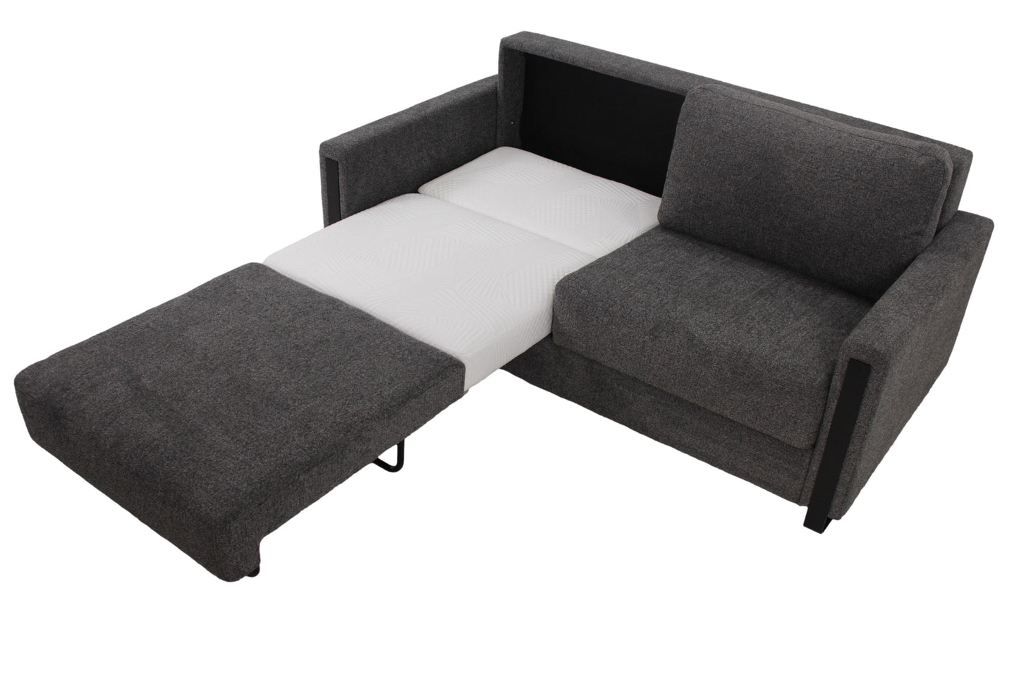 the Fjords Mia NordicRest 222003 living room upholstered sleep sofa is available in Edmonton at McElherans Furniture + Design