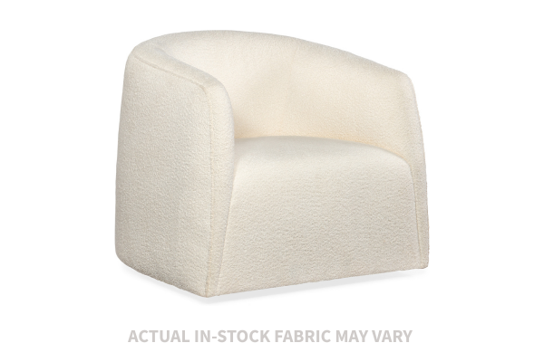 the HF Custom Nova 1034 living room upholstered swivel chair is available in Edmonton at McElherans Furniture + Design