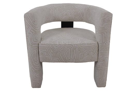 the HF Custom Ursla living room upholstered chair is available in Edmonton at McElherans Furniture + Design