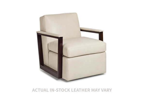 the Hancock & Moore Town & Country Bowery UL6310-S living room upholstered swivel chair is available in Edmonton at McElherans Furniture + Design
