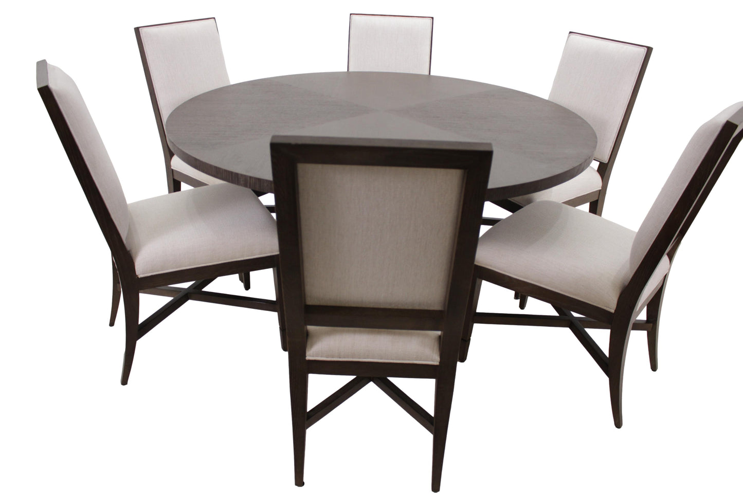 the Navarre 7 piece dining room is available in Edmonton at McElherans Furniture + Design