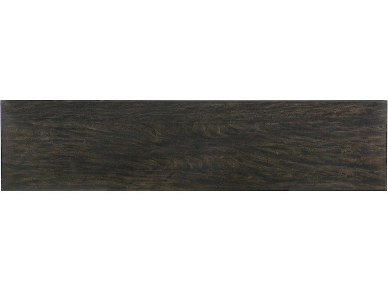 the Hooker Furniture Asher living room entertainment media console is available in Edmonton at McElherans Furniture + Design