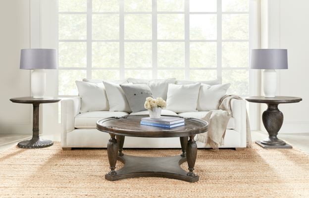 the Hooker Furniture Traditions 5961-80111-89 living room occasional coffee table is available in Edmonton at McElherans Furniture + Design