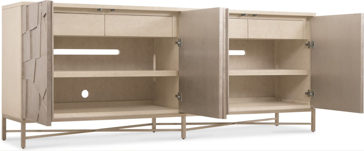 the Hooker Furniture Westwood 6133-55490-80 living room occasional credenza is available in Edmonton at McElherans Furniture + Design