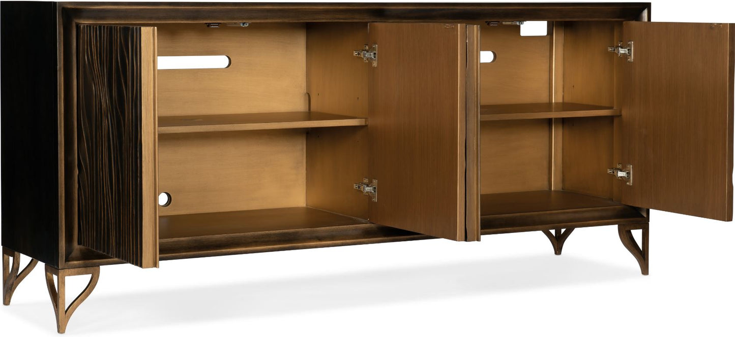 the Hooker Furniture Mountgomery 628-55005-87 living room occasional credenza is available in Edmonton at McElherans Furniture + Design