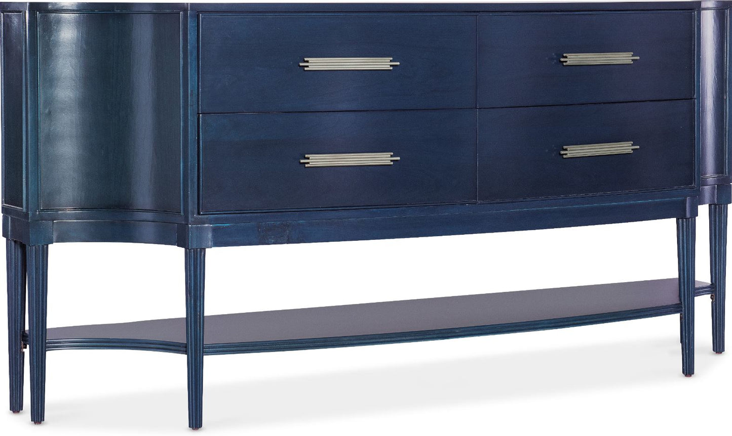 the Hooker Furniture Mazarine 628-85152-45 living room occasional credenza is available in Edmonton at McElherans Furniture + Design