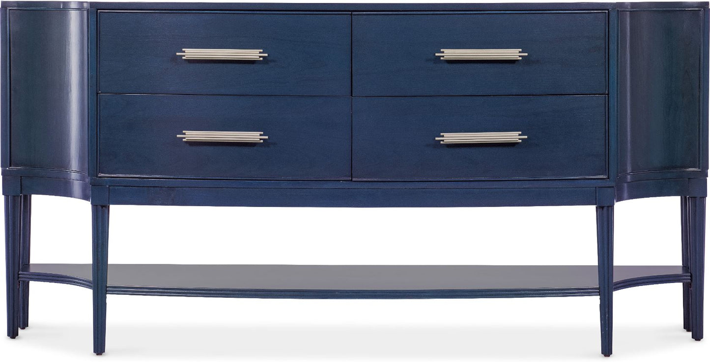 the Hooker Furniture Mazarine 628-85152-45 living room occasional credenza is available in Edmonton at McElherans Furniture + Design