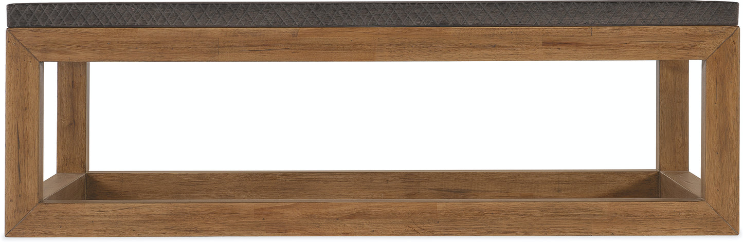 the Hooker Furniture Big Sky 6700-80109-99 living room occasional coffee table is available in Edmonton at McElherans Furniture + Design