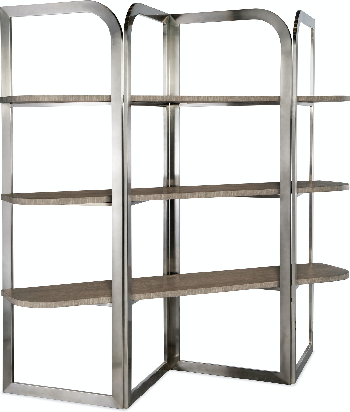 the Hooker Furniture Modern Mood 6850-10445-89 living room occasional bookcase is available in Edmonton at McElherans Furniture + Design